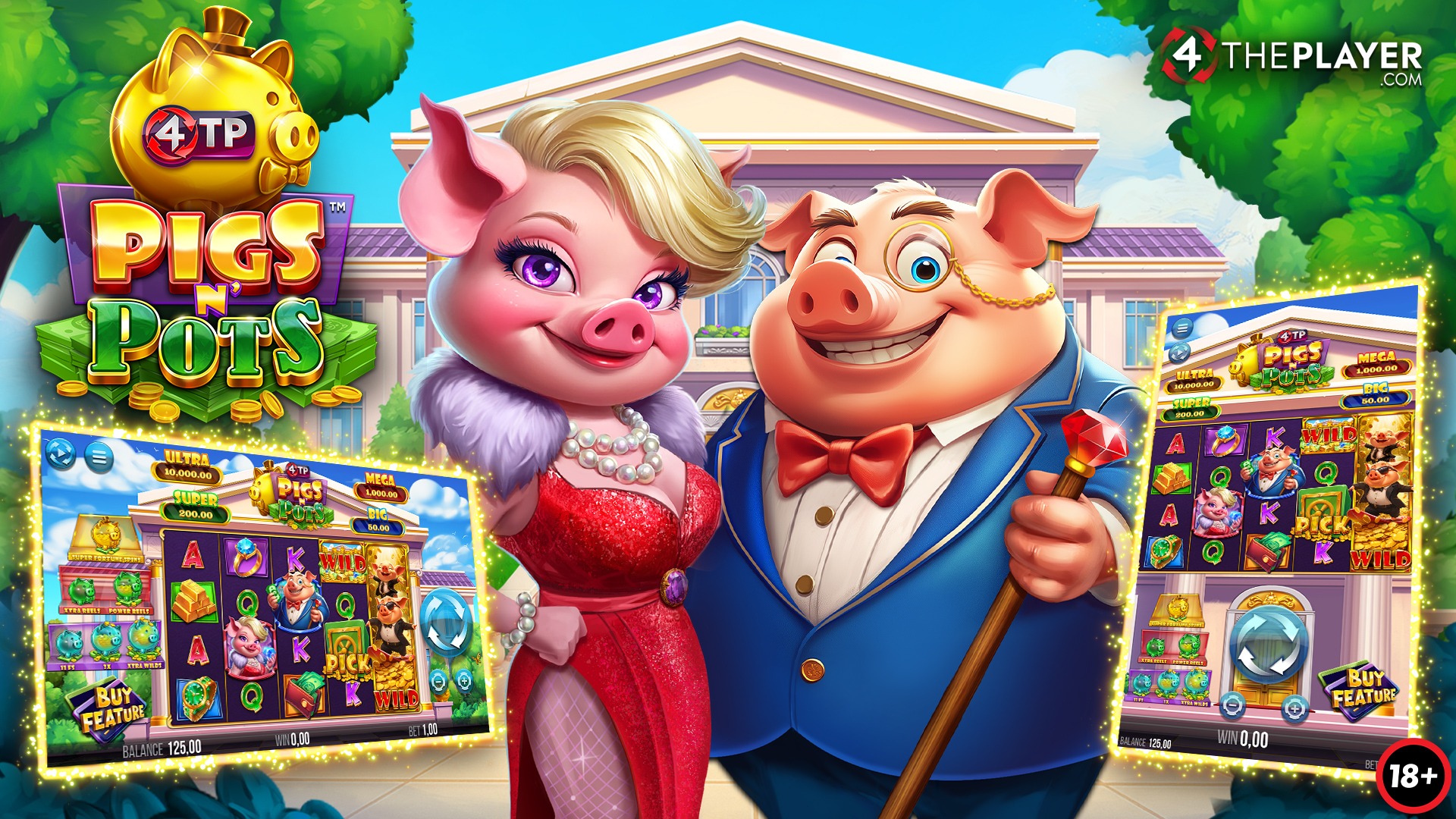 4TP Pigs N' Pots – грати безкоштовно в демо | GamblingShot