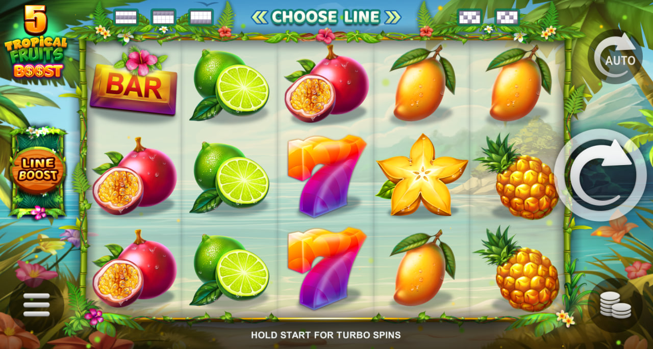 5 Tropical Fruits Boost – play free demo | GamblingShot
