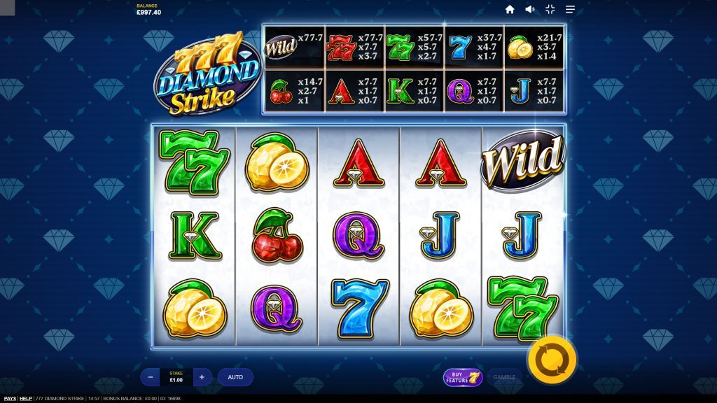 777 Diamond Strike – грати безкоштовно в демо | GamblingShot