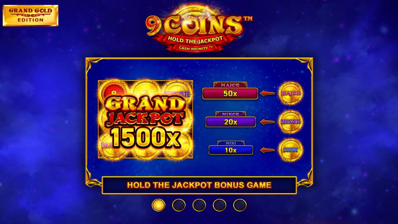 9 Coins Grand Gold Edition – грати безкоштовно в демо | GamblingShot