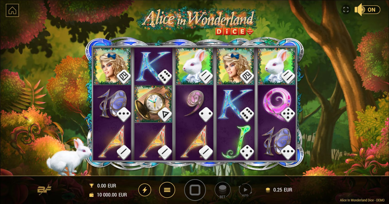 Alice In Wonderland Dice – play free demo | GamblingShot