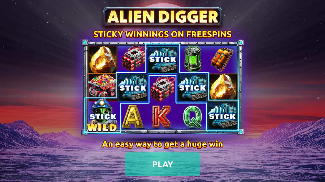Alien Digger – грати безкоштовно в демо | GamblingShot