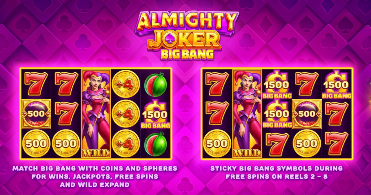 Almighty Joker: Big Bang – play free demo | GamblingShot