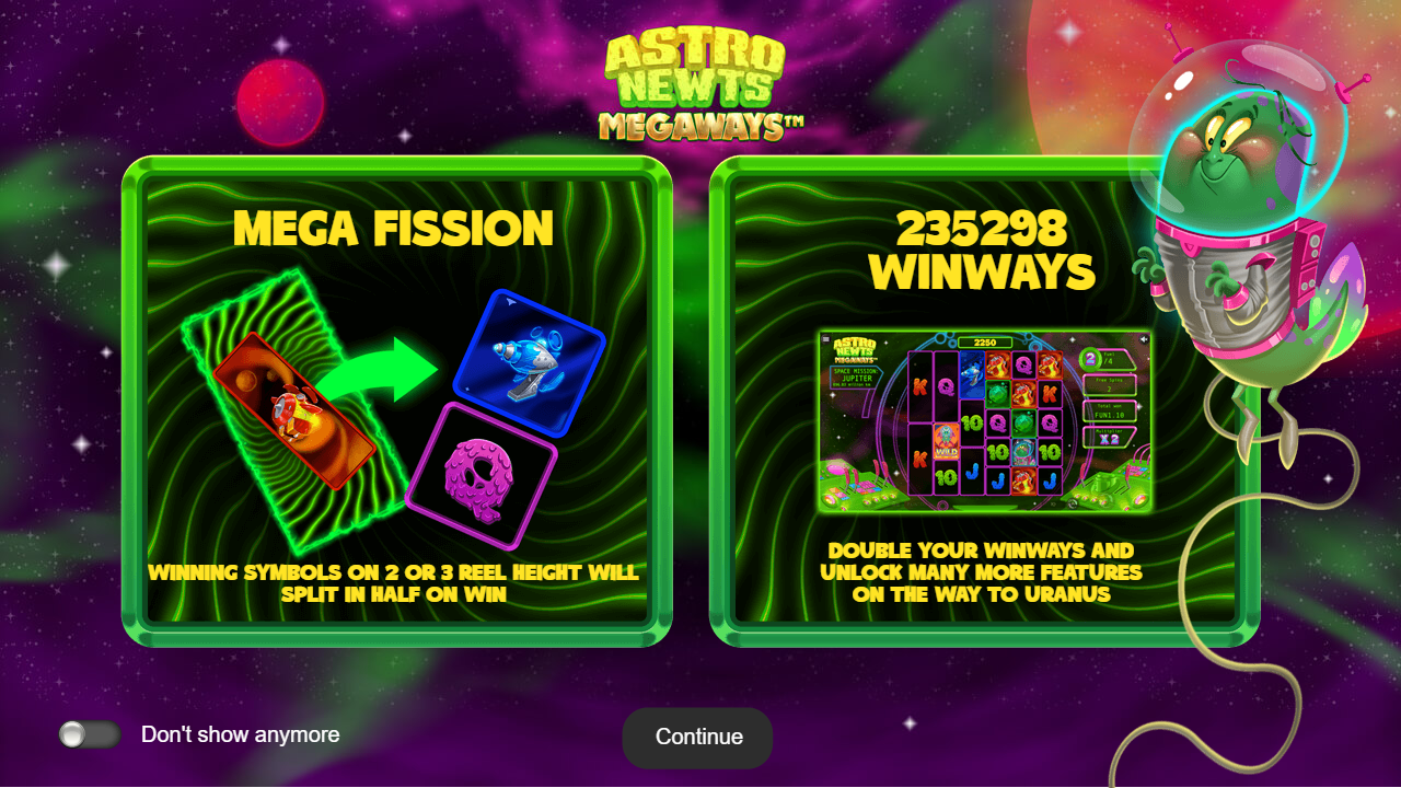 Astro Newts Megaways – play free demo | GamblingShot