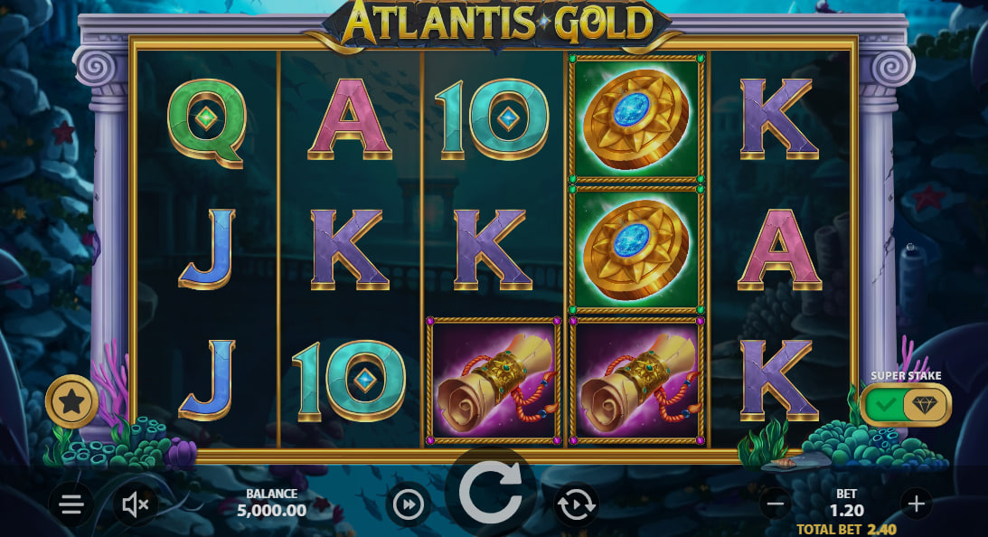 Atlantis Gold – грати безкоштовно в демо | GamblingShot