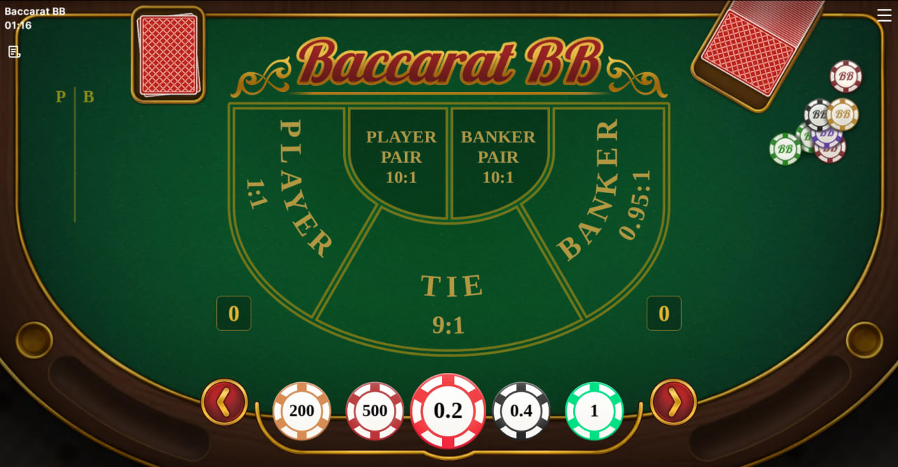 Baccarat BB – play free demo | GamblingShot