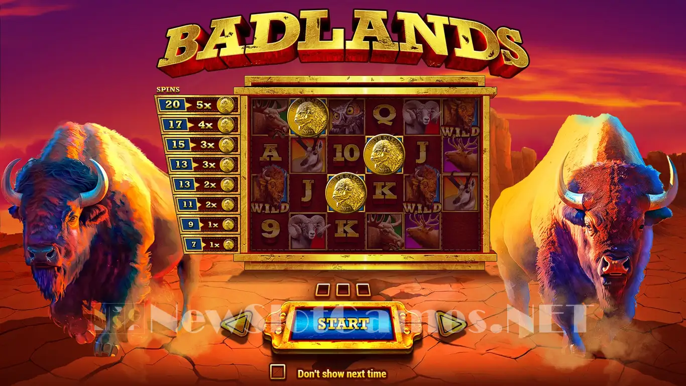 Badlands – play free demo | GamblingShot