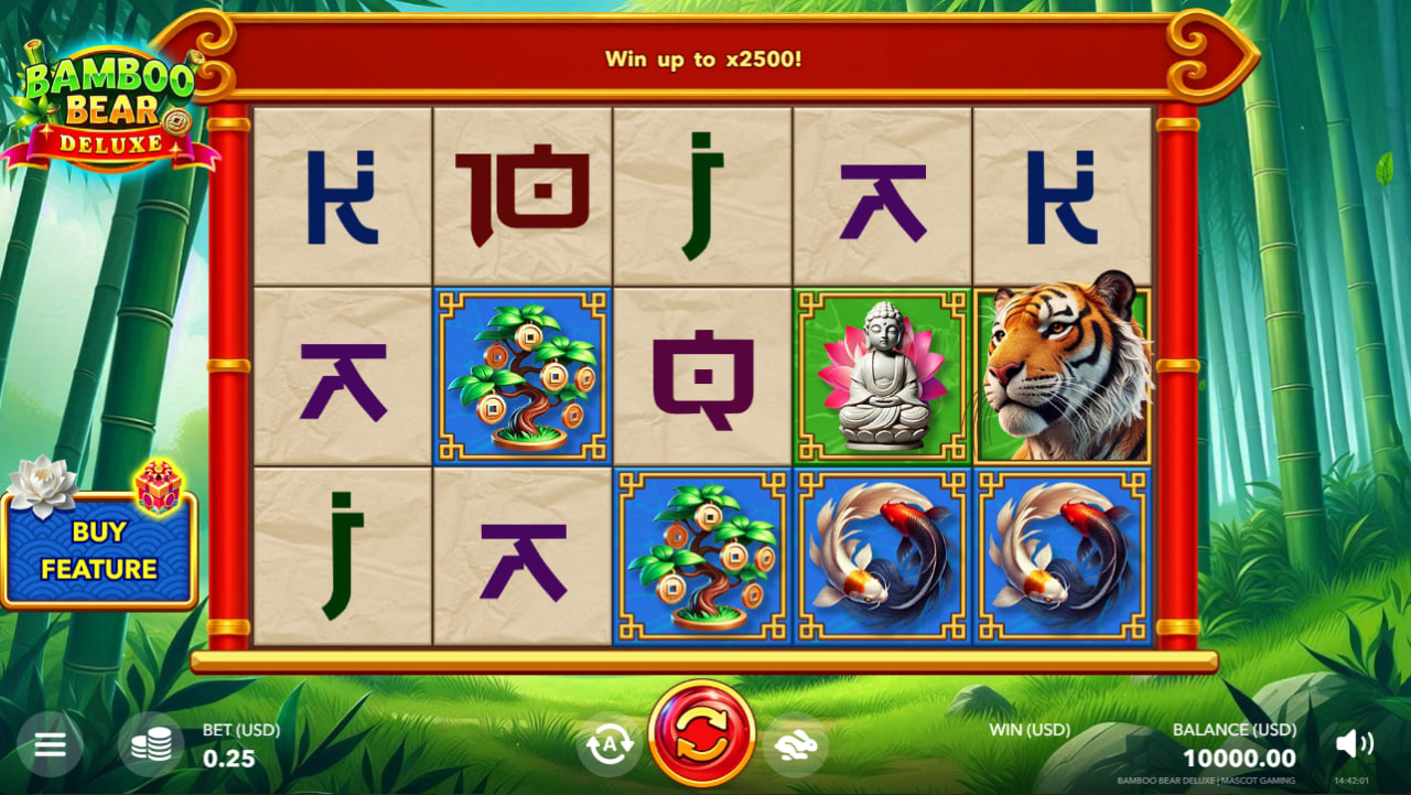 Bamboo Bear Deluxe – грати безкоштовно в демо | GamblingShot