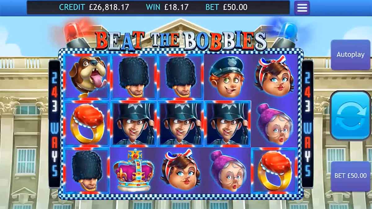 Beat The Bobbies – play free demo | GamblingShot
