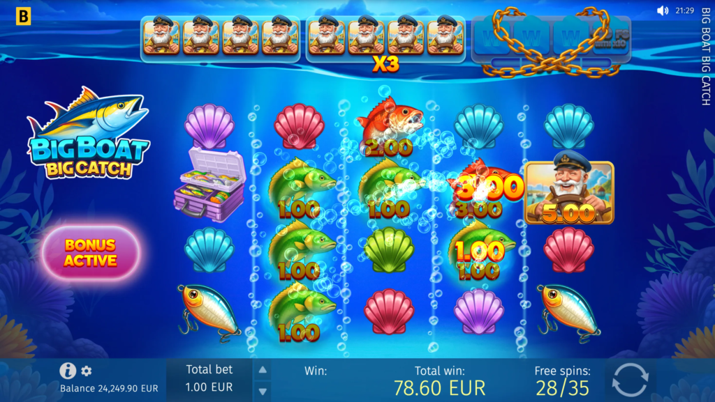 Big Boat Big Catch – play free demo | GamblingShot