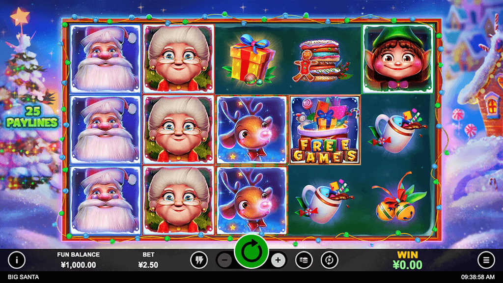 Big Santa – играть бесплатно в демо | GamblingShot