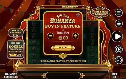 Big Top Bonanza Megaways™ – грати безкоштовно в демо | GamblingShot