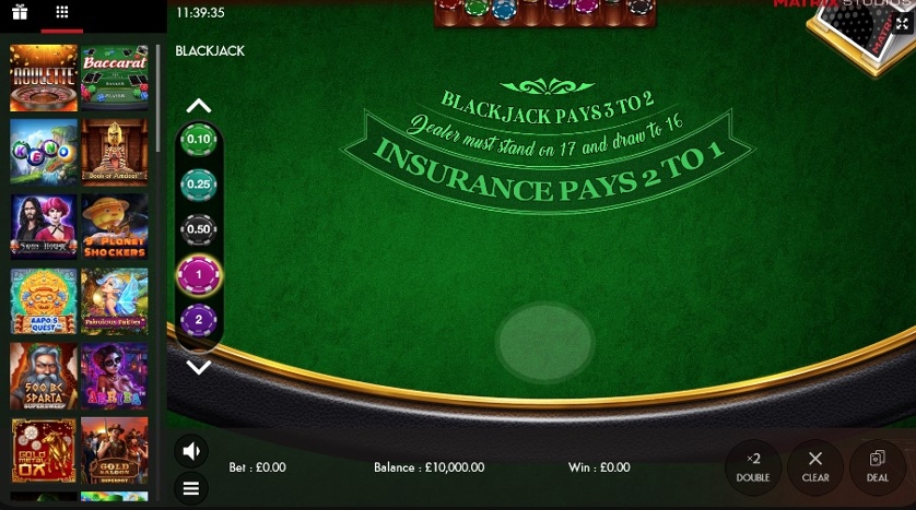 Blackjack – play free demo | GamblingShot