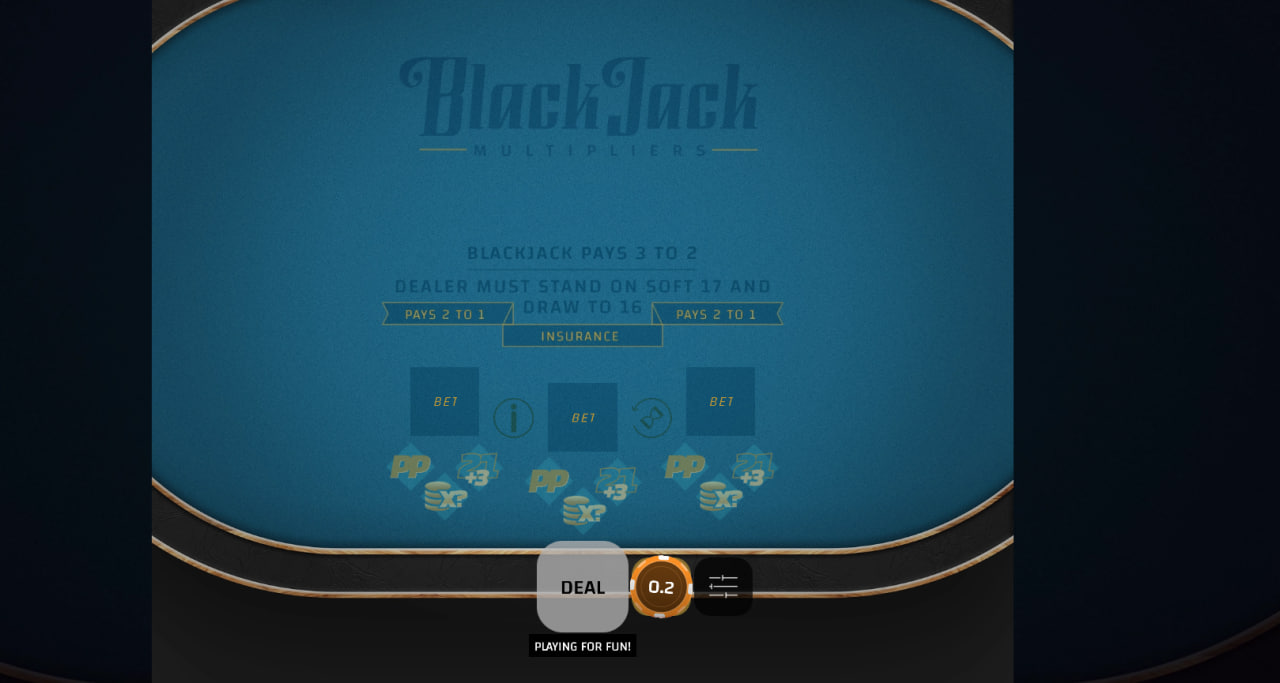 Blackjack Multipliers – грати безкоштовно в демо | GamblingShot