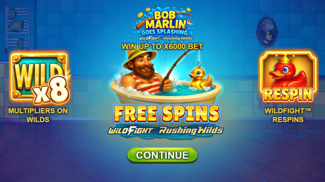 Bob Marlin Goes Splashing Wild Fight™ RushingWilds™ – грати безкоштовно в демо | GamblingShot