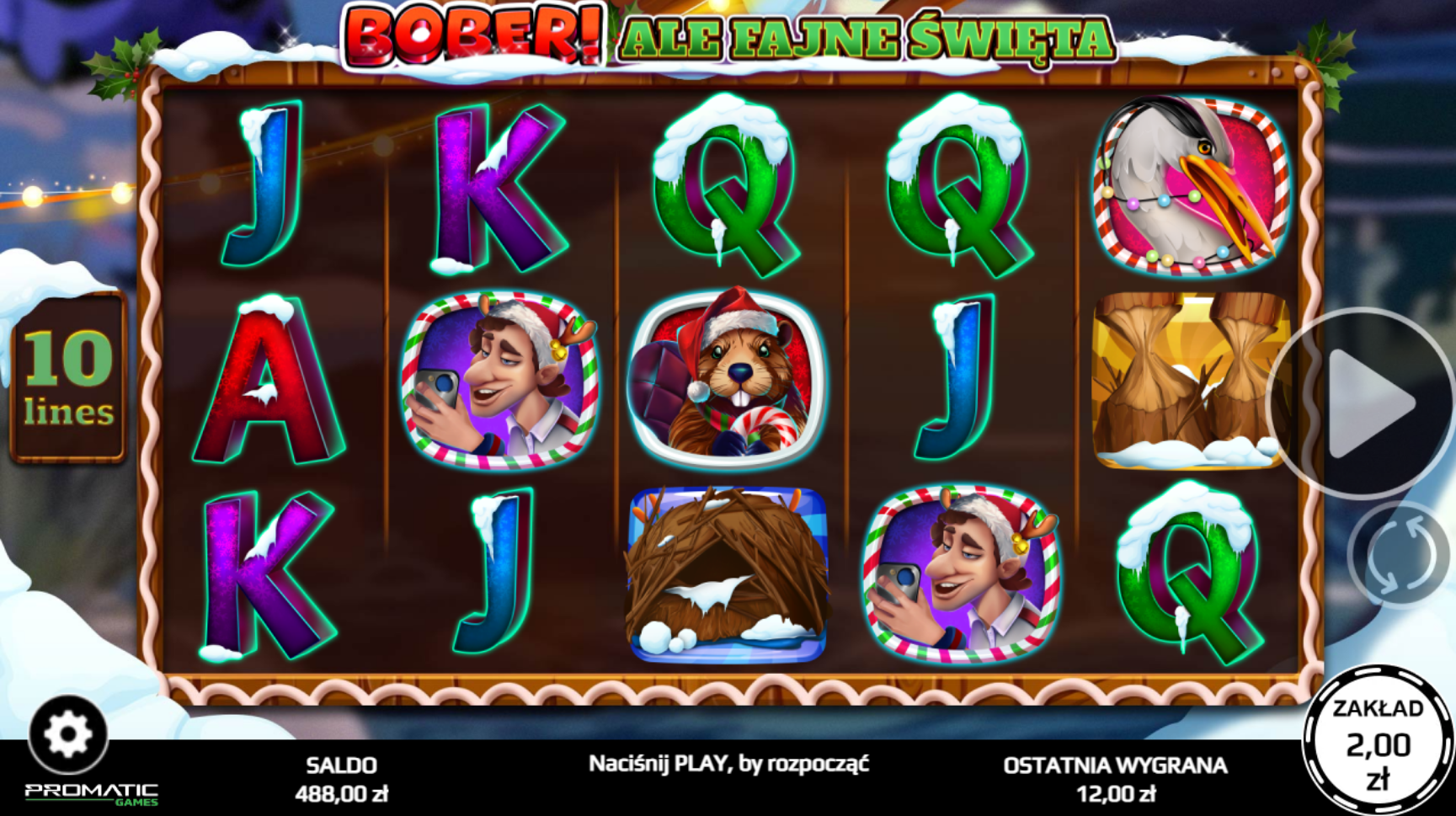 Bober! Ale Fajne Święta – играть бесплатно в демо | GamblingShot