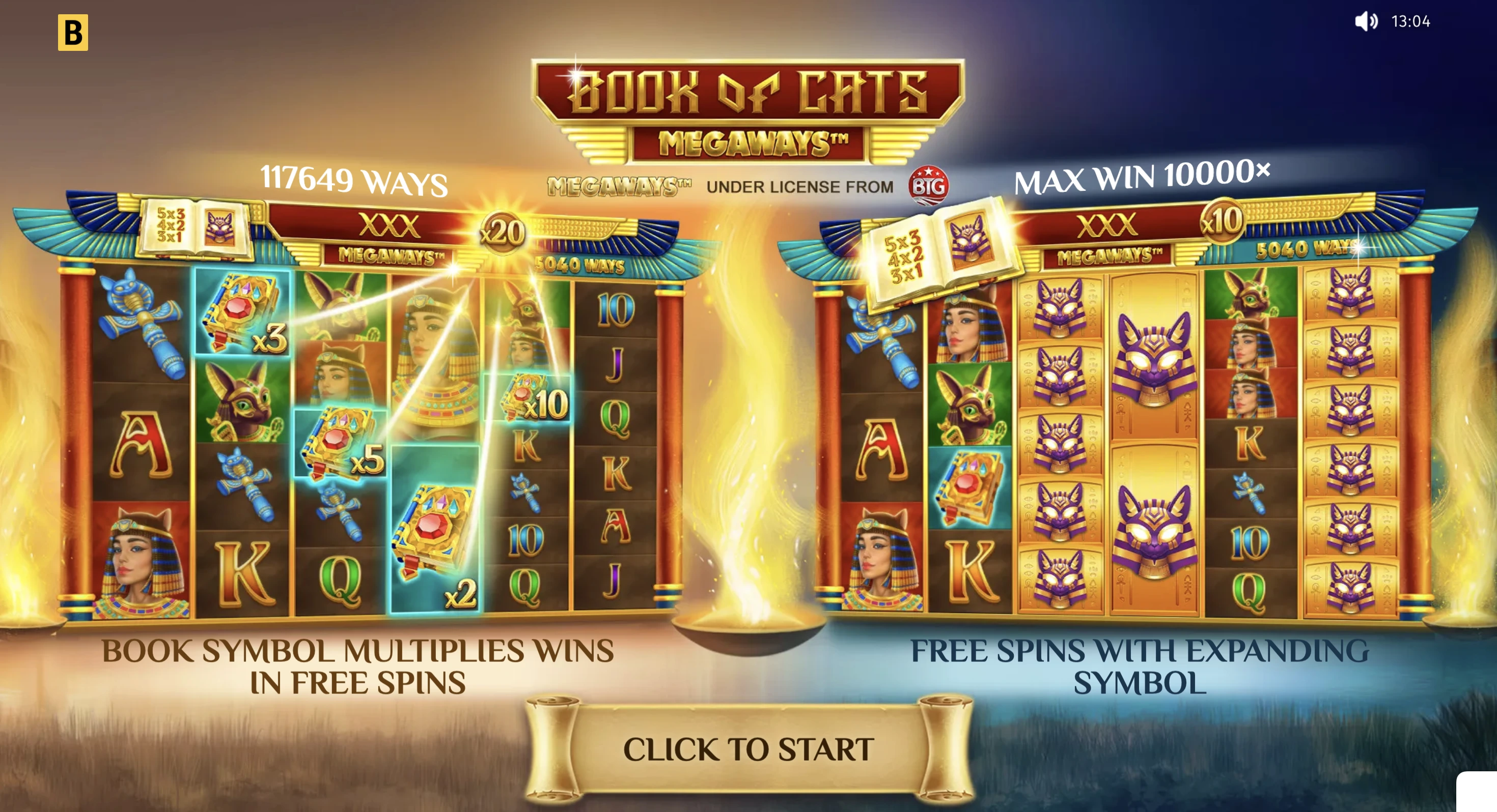 Book of Cats MEGAWAYS™ – play free demo | GamblingShot