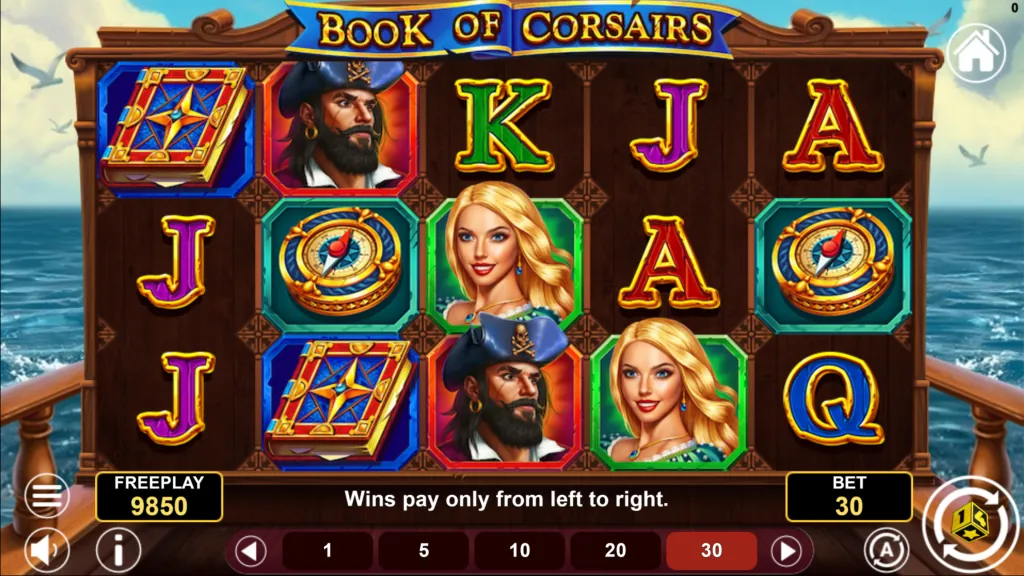 Book of Corsairs – грати безкоштовно в демо | GamblingShot