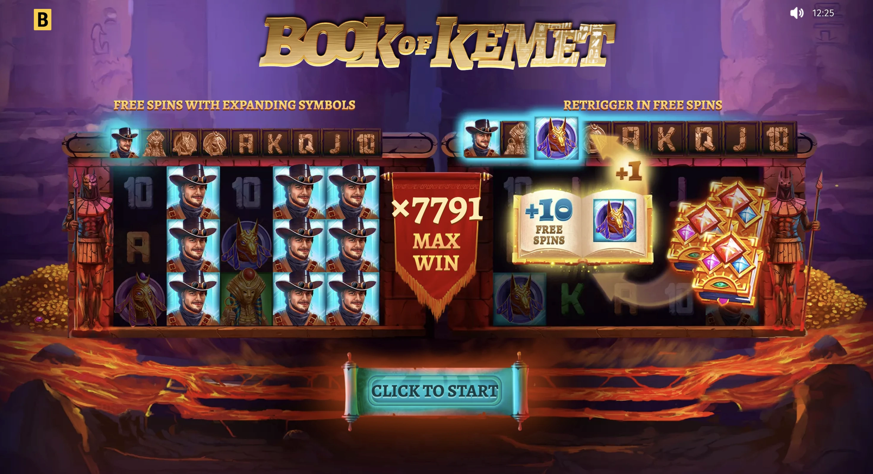 Book of Kemet – грати безкоштовно в демо | GamblingShot