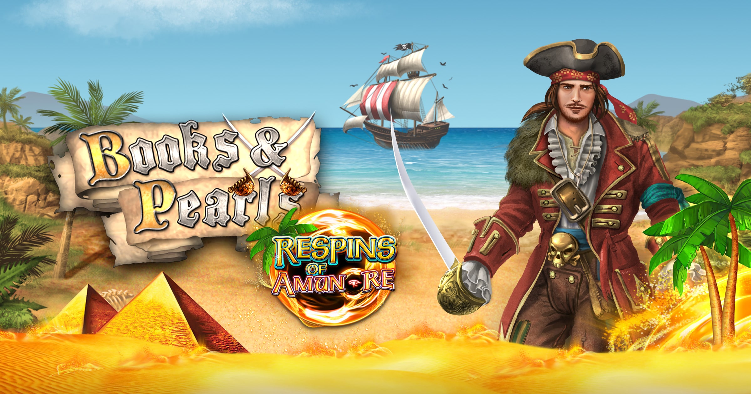 Books & Pearls Respins of Amun-Re – play free demo | GamblingShot