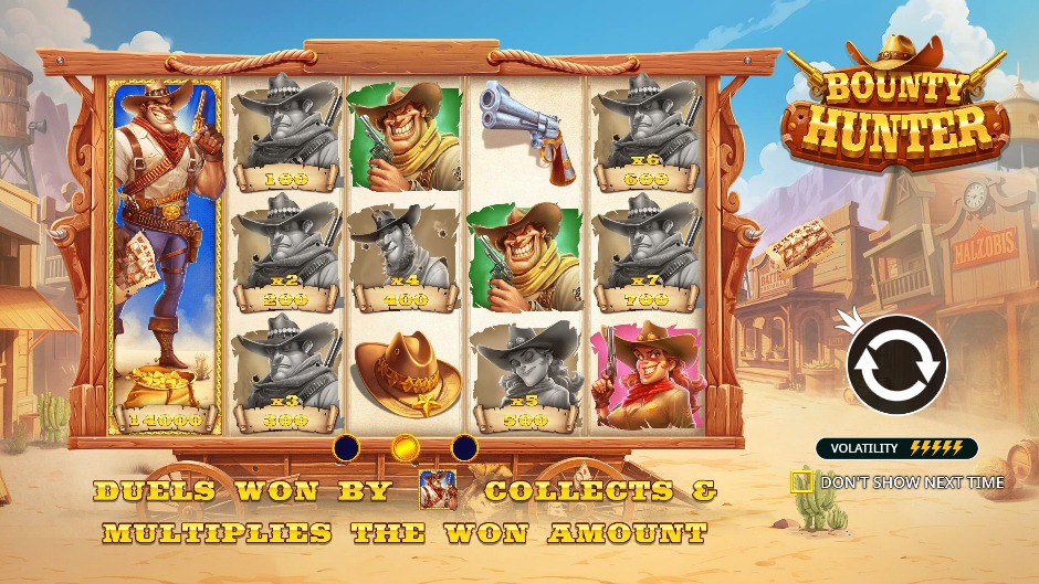 Bounty Hunter – грати безкоштовно в демо | GamblingShot