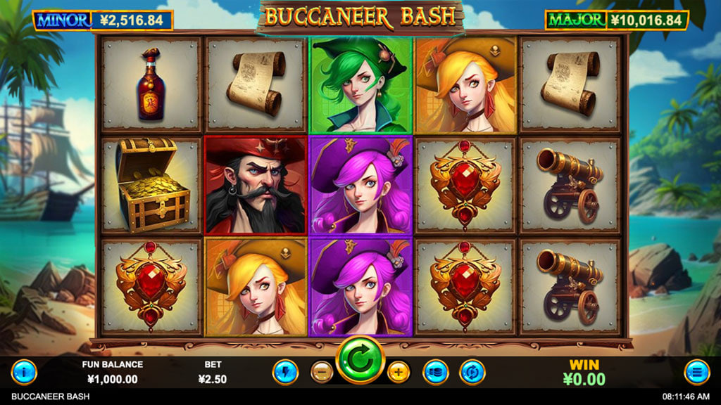 Buccaneer Bash – грати безкоштовно в демо | GamblingShot