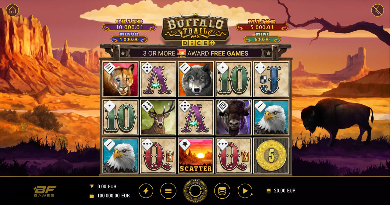 Buffalo Trail Dice – play free demo | GamblingShot