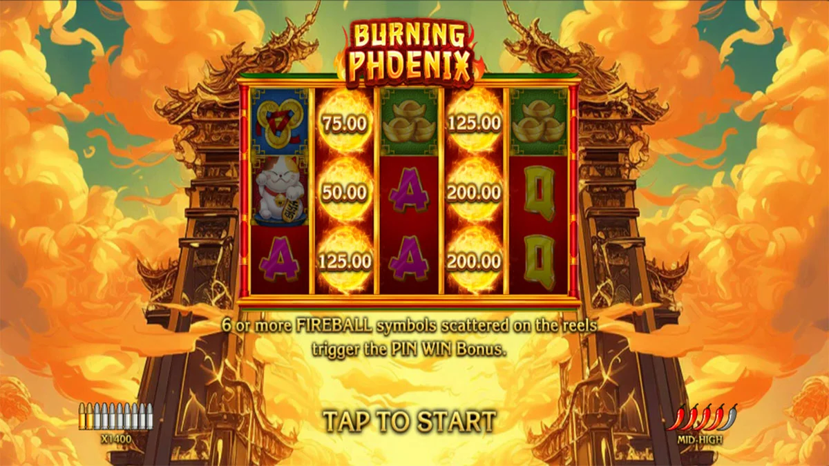 Burning Phoenix – грати безкоштовно в демо | GamblingShot