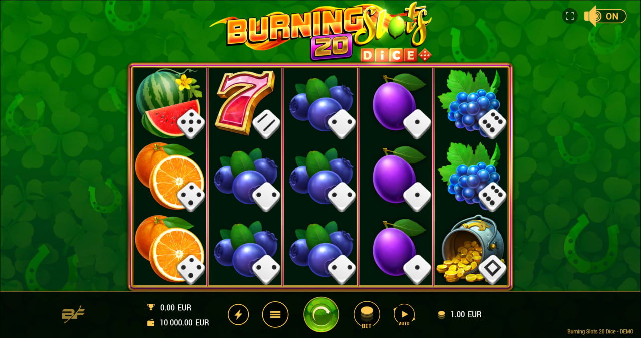 Burning Slots 20 Dice – грати безкоштовно в демо | GamblingShot