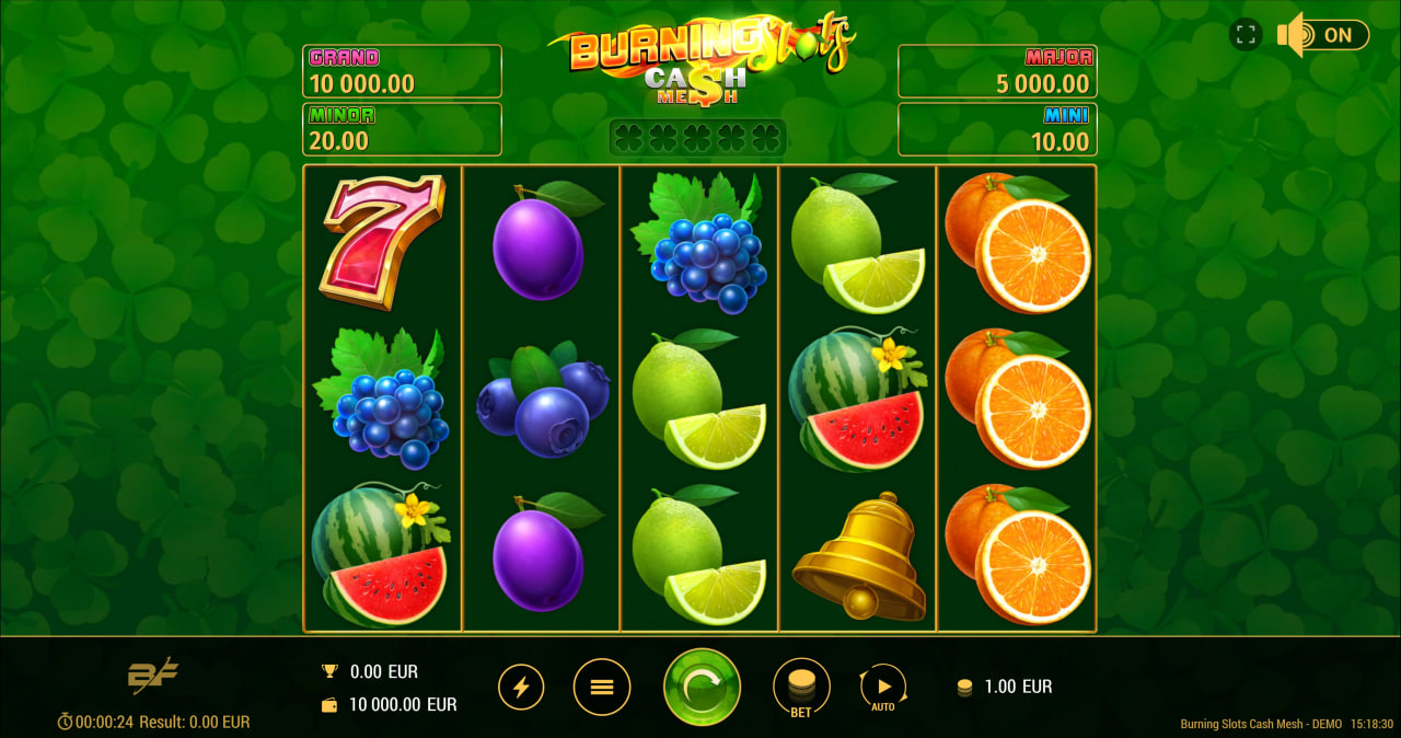 Burning Slots Cash Mesh Dice – грати безкоштовно в демо | GamblingShot