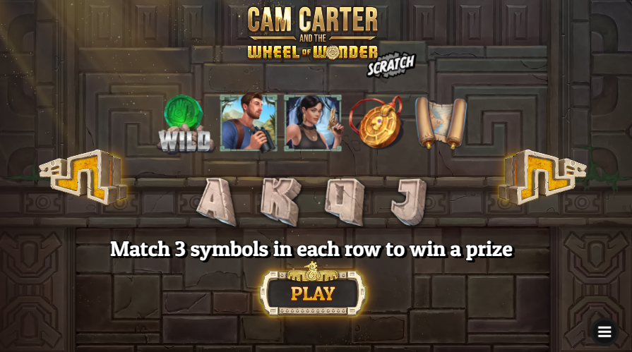 Cam Carter and the Wheel of Wonder Scratch – играть бесплатно в демо | GamblingShot