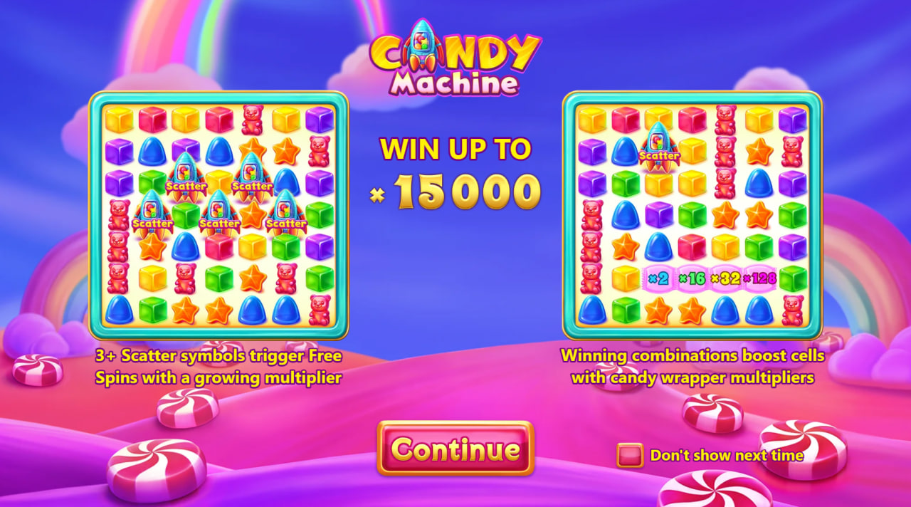Candy Machine – играть бесплатно в демо | GamblingShot
