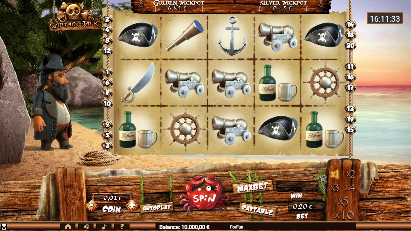 Captain Jack – грати безкоштовно в демо | GamblingShot