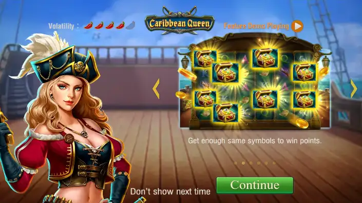 Caribbean Queen – play free demo | GamblingShot