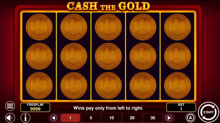 Cash The Gold – грати безкоштовно в демо | GamblingShot