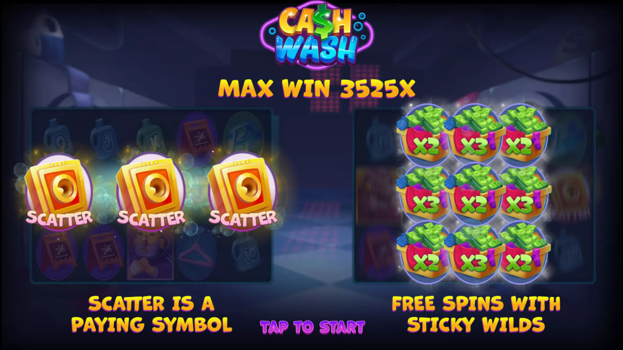 Cash Wash – play free demo | GamblingShot