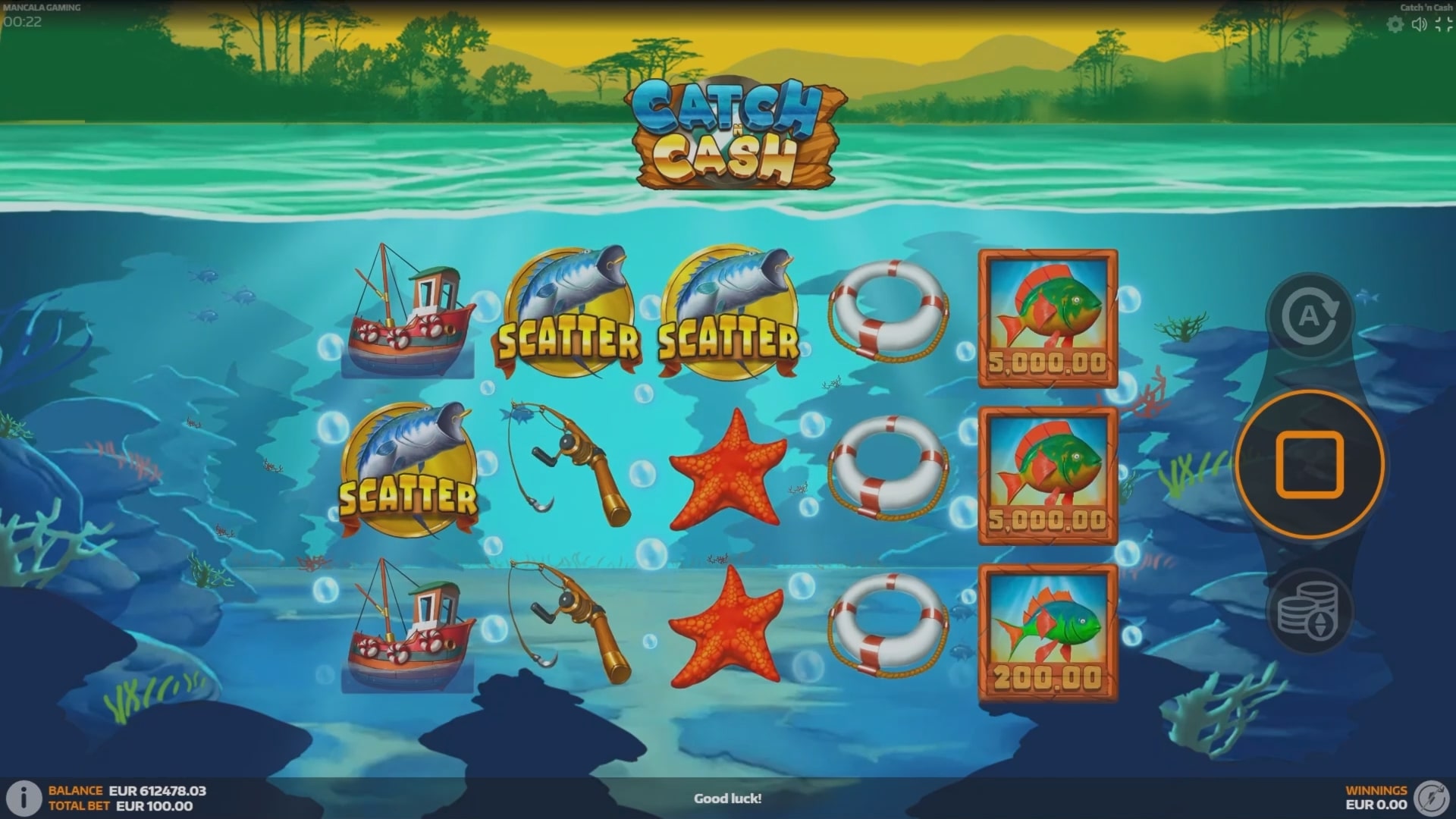 Catch N Cash – играть бесплатно в демо | GamblingShot