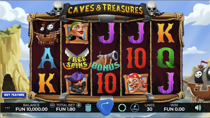Caves & Treasures – играть бесплатно в демо | GamblingShot
