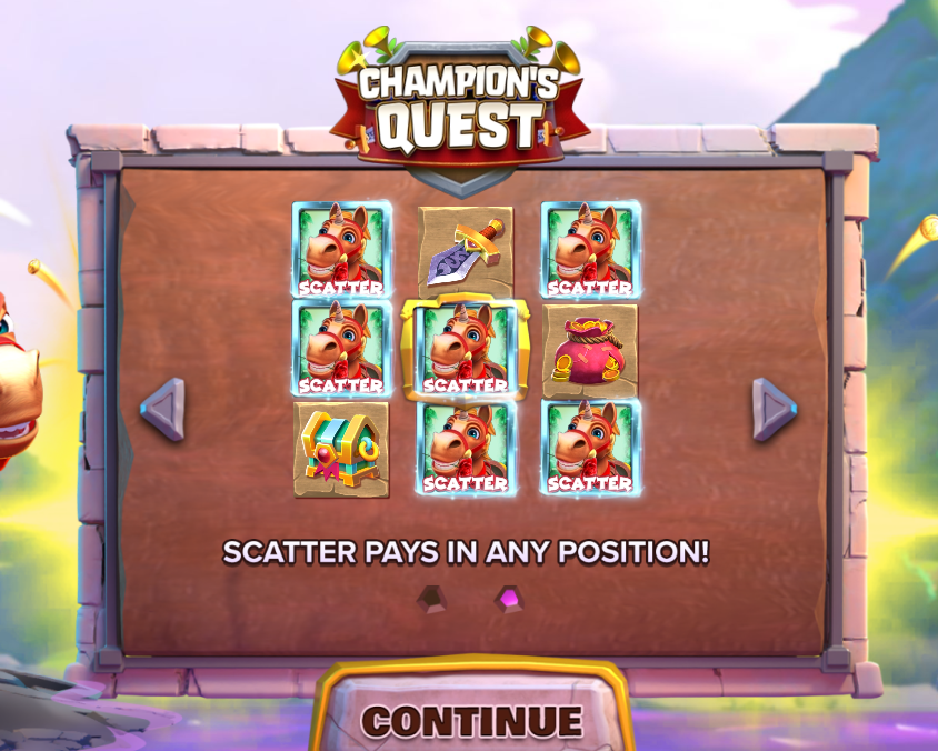 CHAMPION'S QUEST – играть бесплатно в демо | GamblingShot