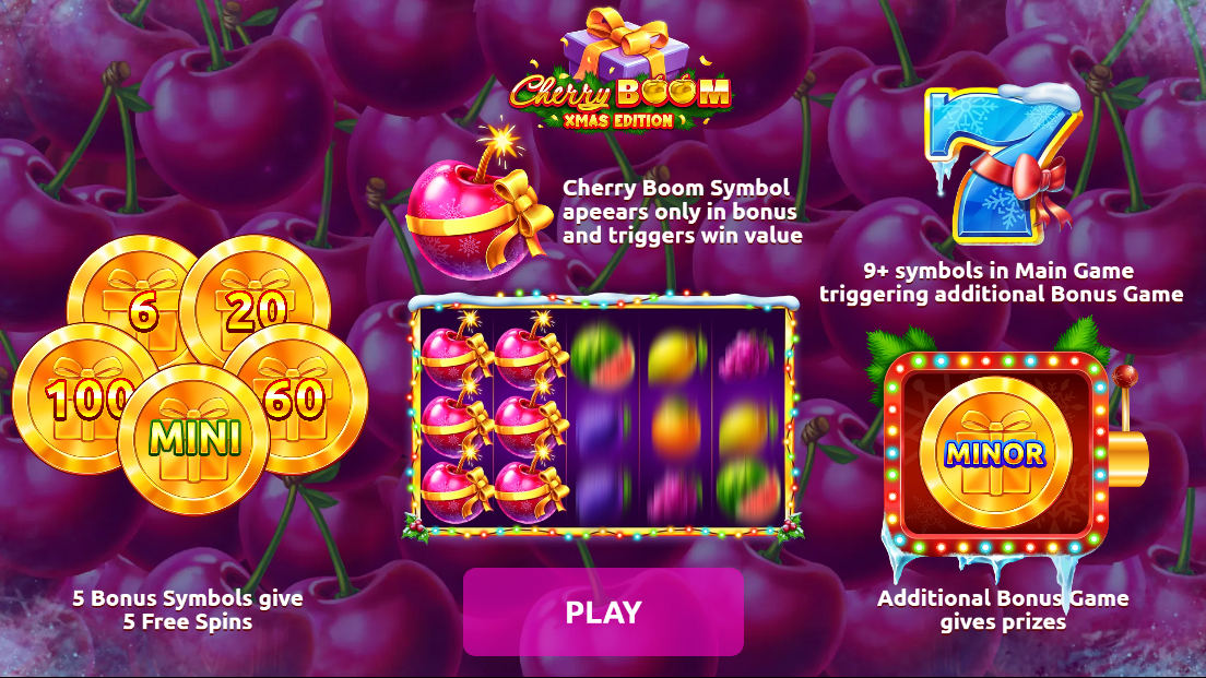 Cherry Boom Christmas – play free demo | GamblingShot