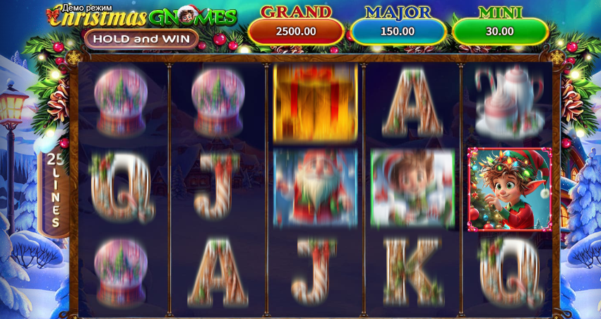Christmas Gnomes – играть бесплатно в демо | GamblingShot
