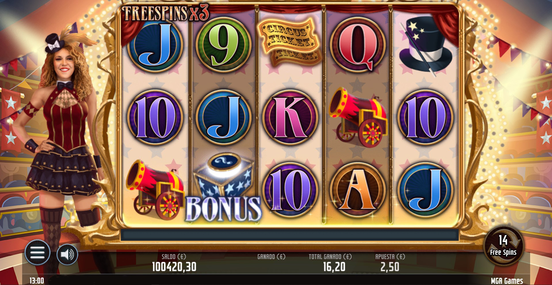 Circus Mystery – play free demo | GamblingShot