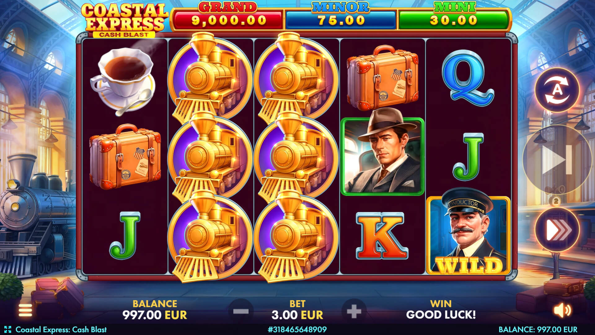 Coastal Express: Cash Blast – грати безкоштовно в демо | GamblingShot