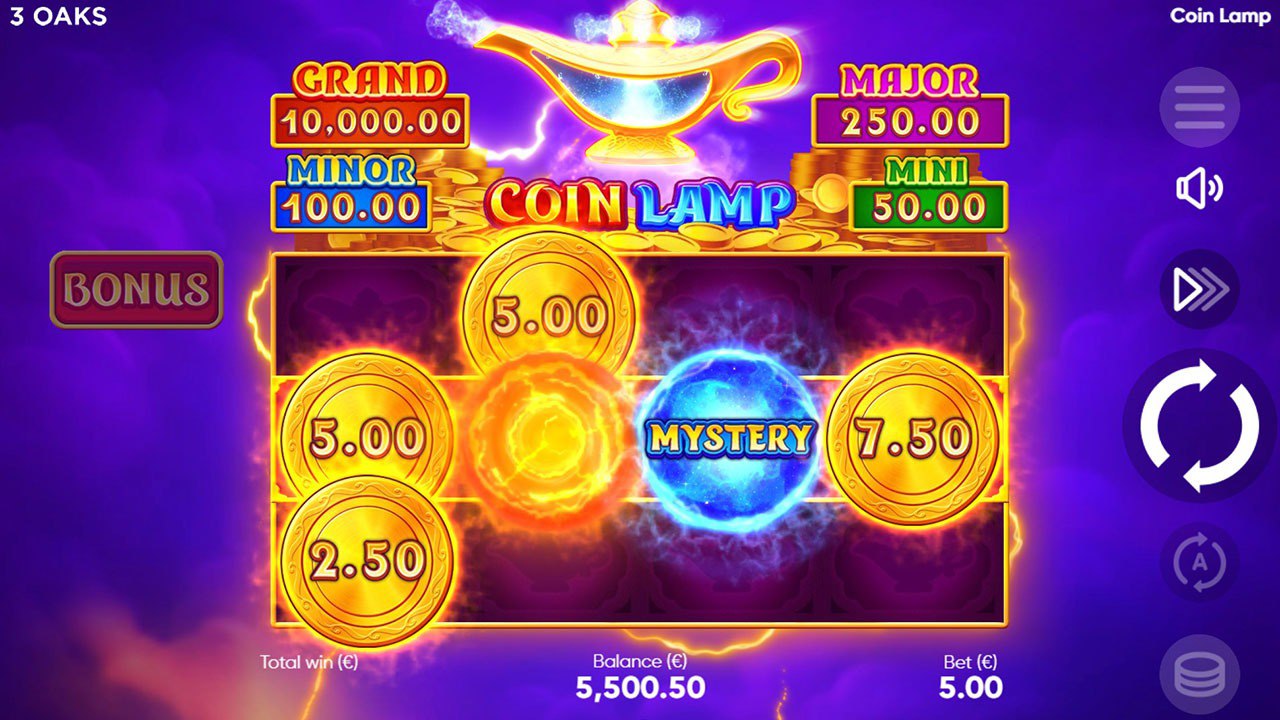 Coin Lamp – грати безкоштовно в демо | GamblingShot