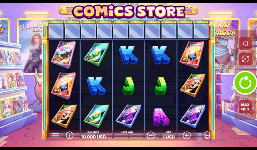 Comic Store – играть бесплатно в демо | GamblingShot