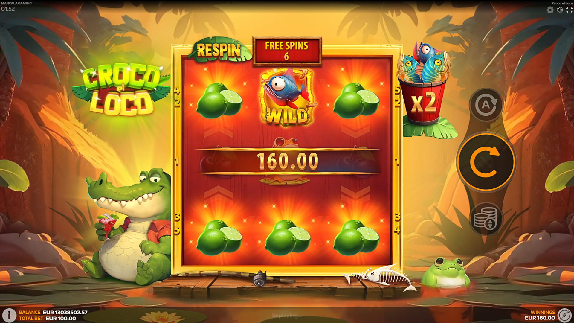 Croco el Loco – грати безкоштовно в демо | GamblingShot