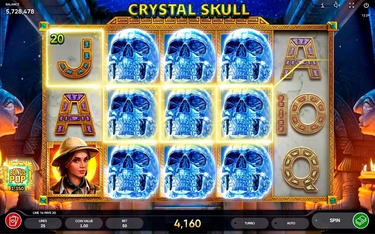 Crystal Skull – грати безкоштовно в демо | GamblingShot