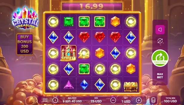 Crystal Treasure – грати безкоштовно в демо | GamblingShot