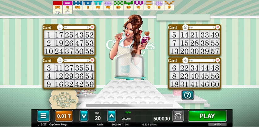 Cupcakes Bingo – грати безкоштовно в демо | GamblingShot