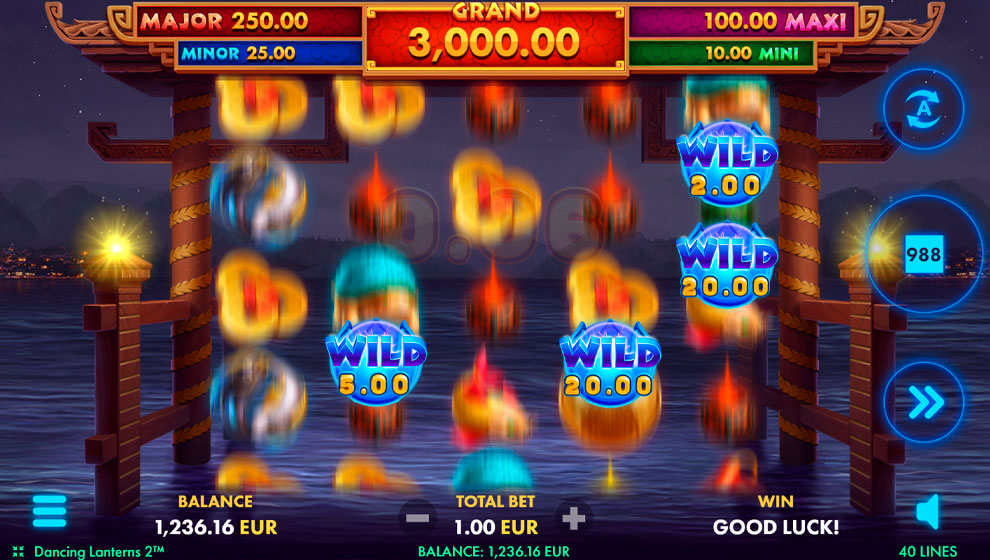 Dancing Lanterns 2 – играть бесплатно в демо | GamblingShot